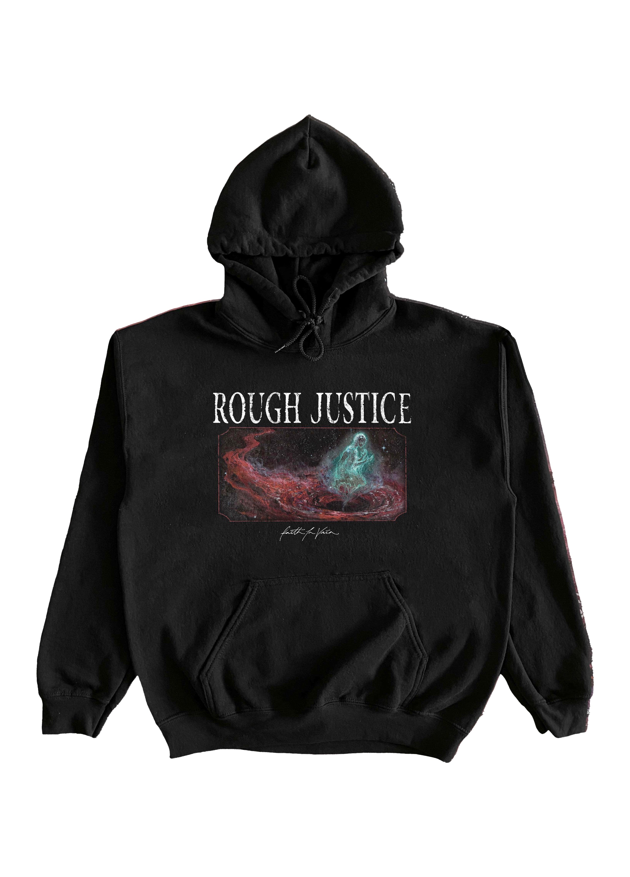Rough Justice - Faith In Vain Hoodie T-Shirts, Sweatshirt | CoreVibeTees.com