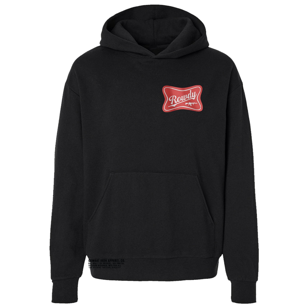 Rowdy Beer Logo Fleece Lined Hoodies T-Shirts, Sweatshirt | CoreVibeTees.com (Image 2)