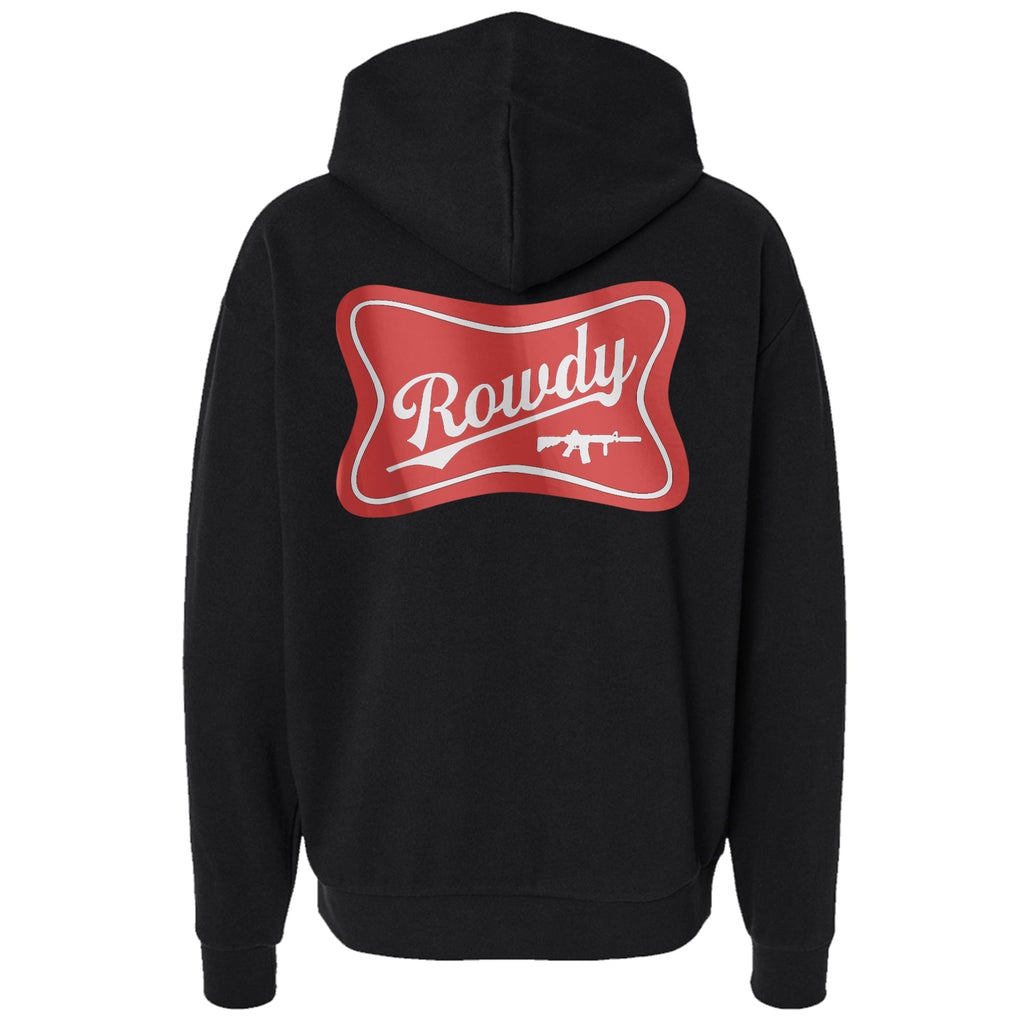 Rowdy Beer Logo Fleece Lined Hoodies T-Shirts, Sweatshirt | CoreVibeTees.com (Image 1)