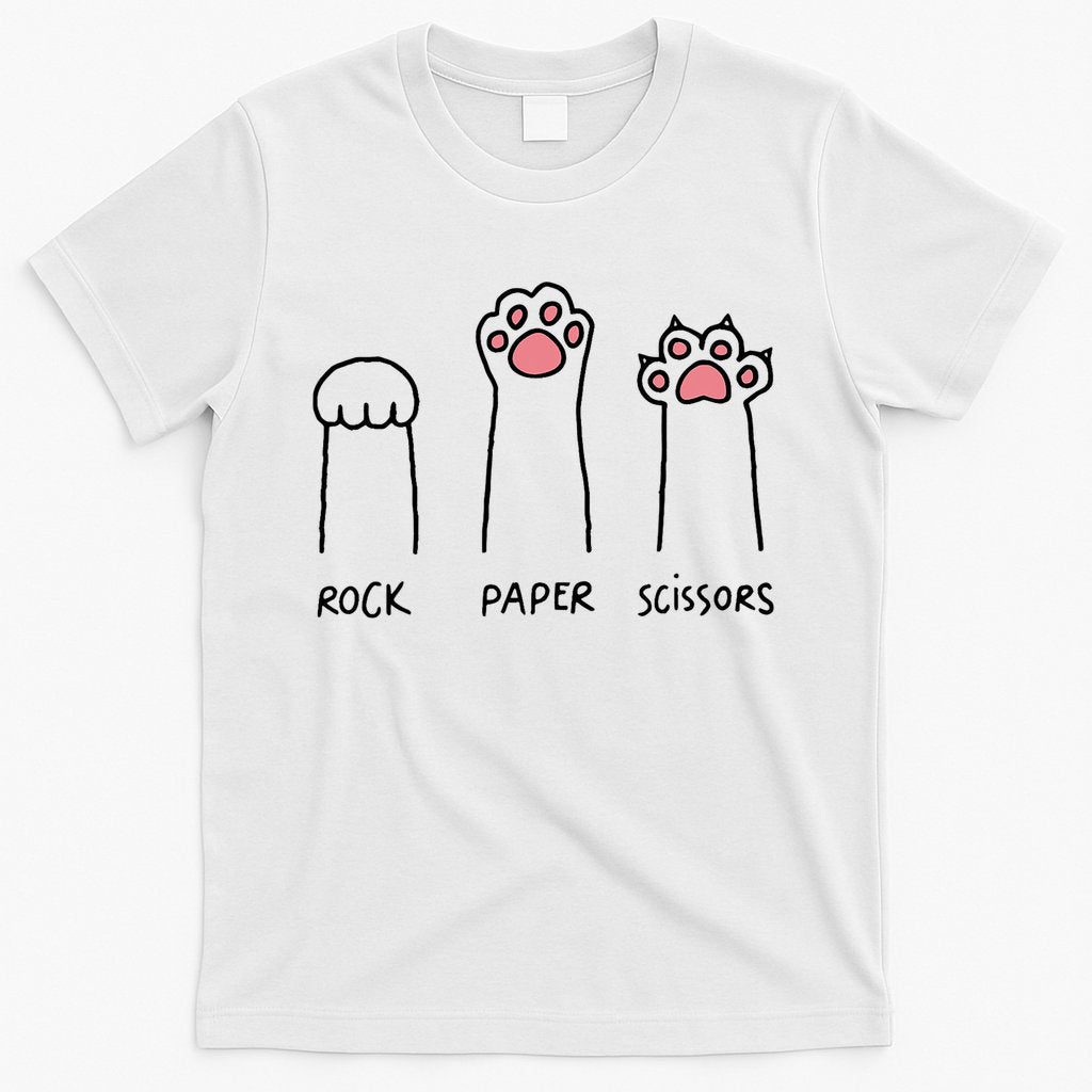 Rock Paper Scissors Cat Paws T-Shirt Style001 Hoodie, Sweatshirt | CoreVibeTees.com