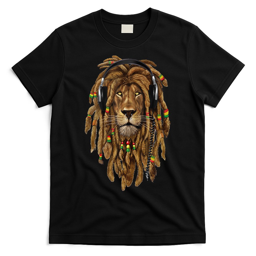 Rasta Reggae Lion Music Art For Rastafari Lover T-Shirt Hoodie, Sweatshirt | CoreVibeTees.com