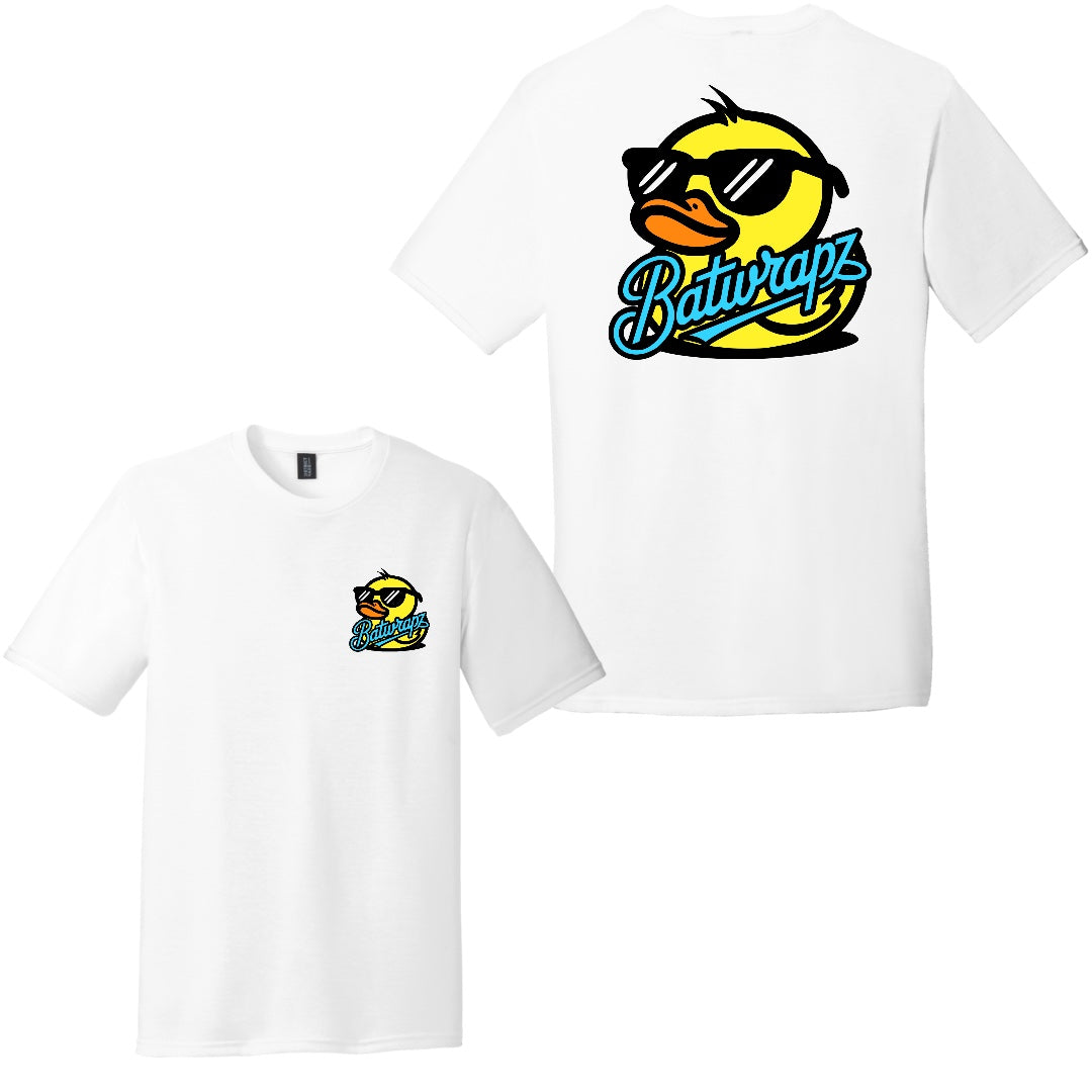 BatWrapz Rubber Duck Youth T-Shirt - White Hoodie, Sweatshirt | CoreVibeTees.com (Image 1)
