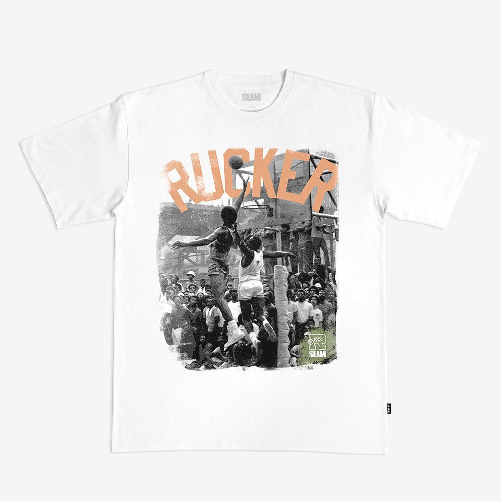 Rucker Park x SLAM Photo Heavy Tee Hoodie, Sweatshirt | CoreVibeTees.com (Image 1)