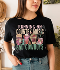 RUNNING ON COUNTRY TEE Hoodie, Sweatshirt | CoreVibeTees.com (Image 1)