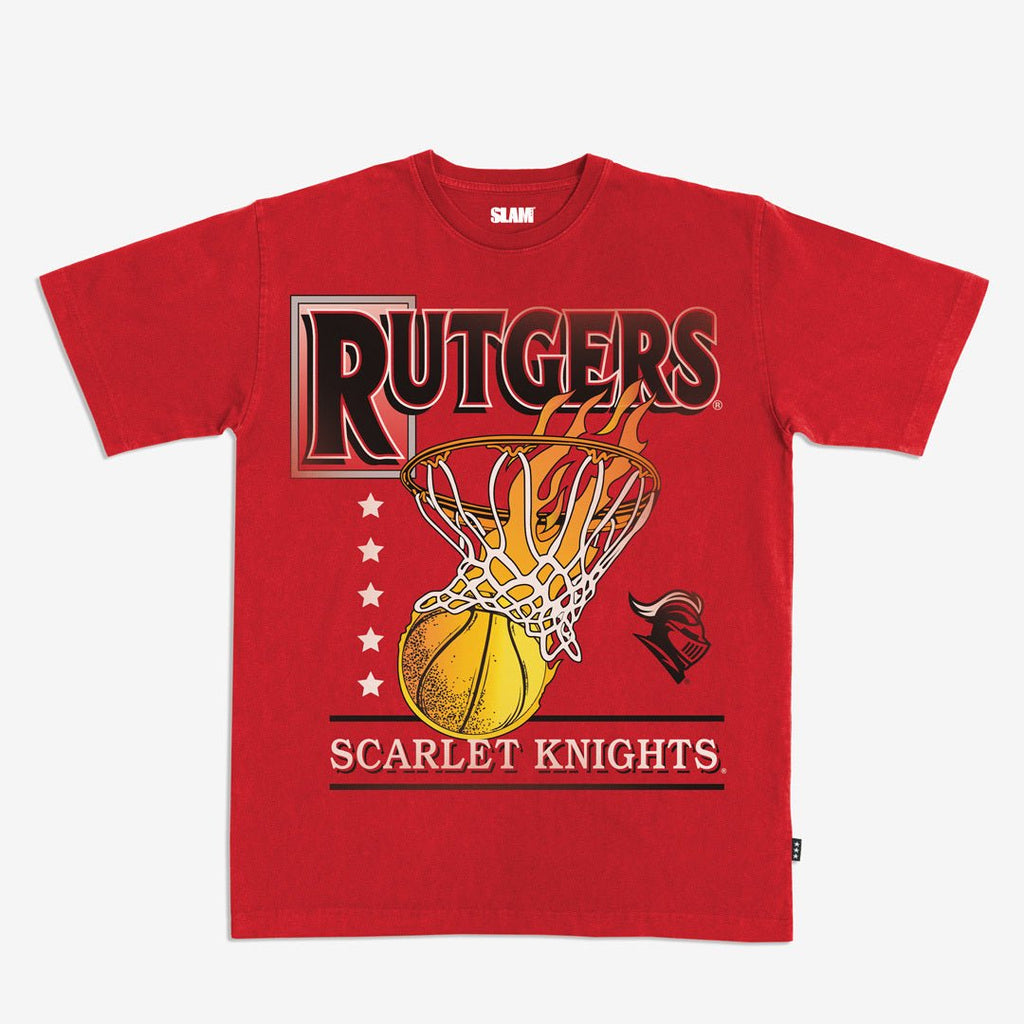 Rutgers Hoops Heavy Tee Hoodie, Sweatshirt | CoreVibeTees.com