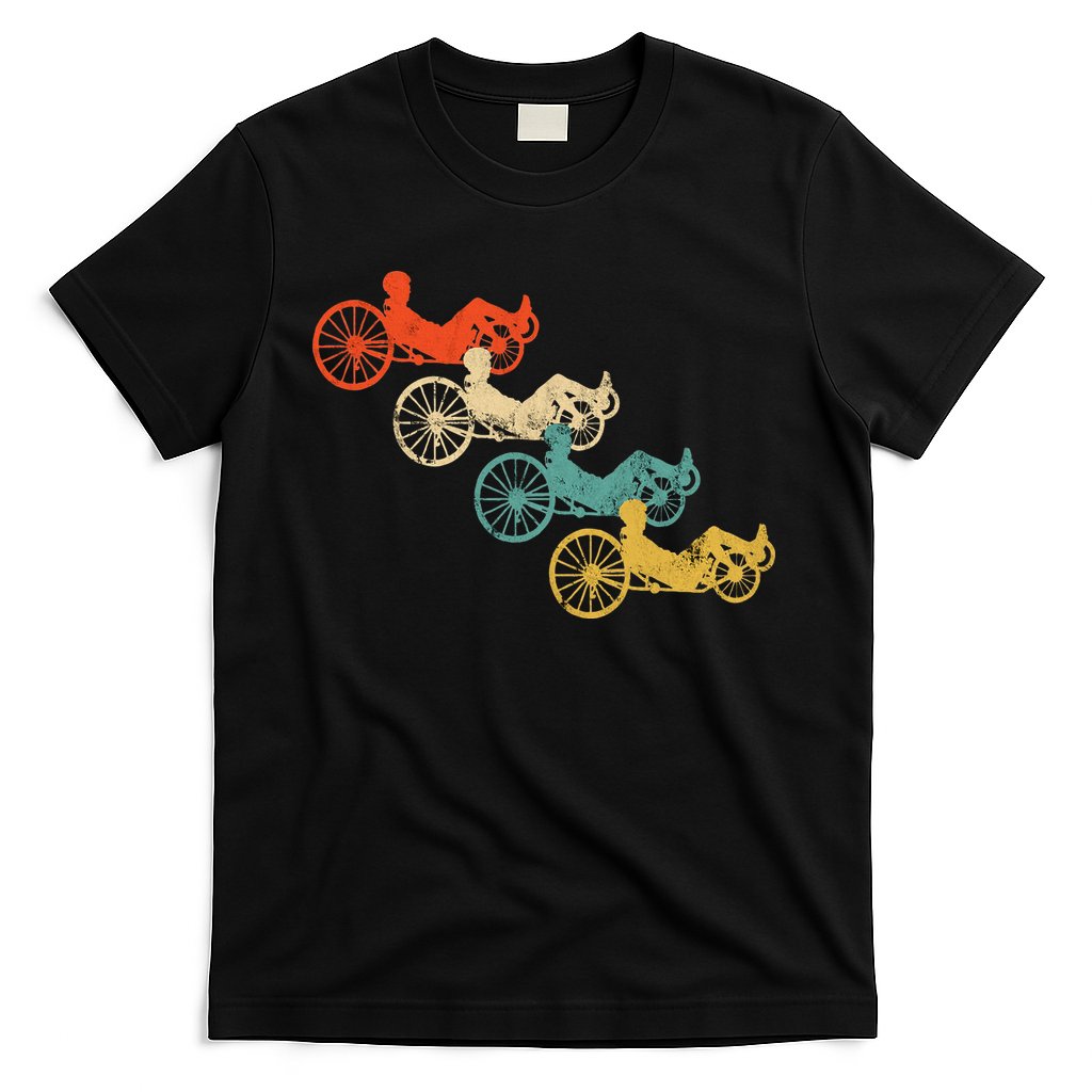 Retro Vintage Recumbent Bike Cyclist Recumbent Trike Cycling T-Shirt Hoodie, Sweatshirt | CoreVibeTees.com