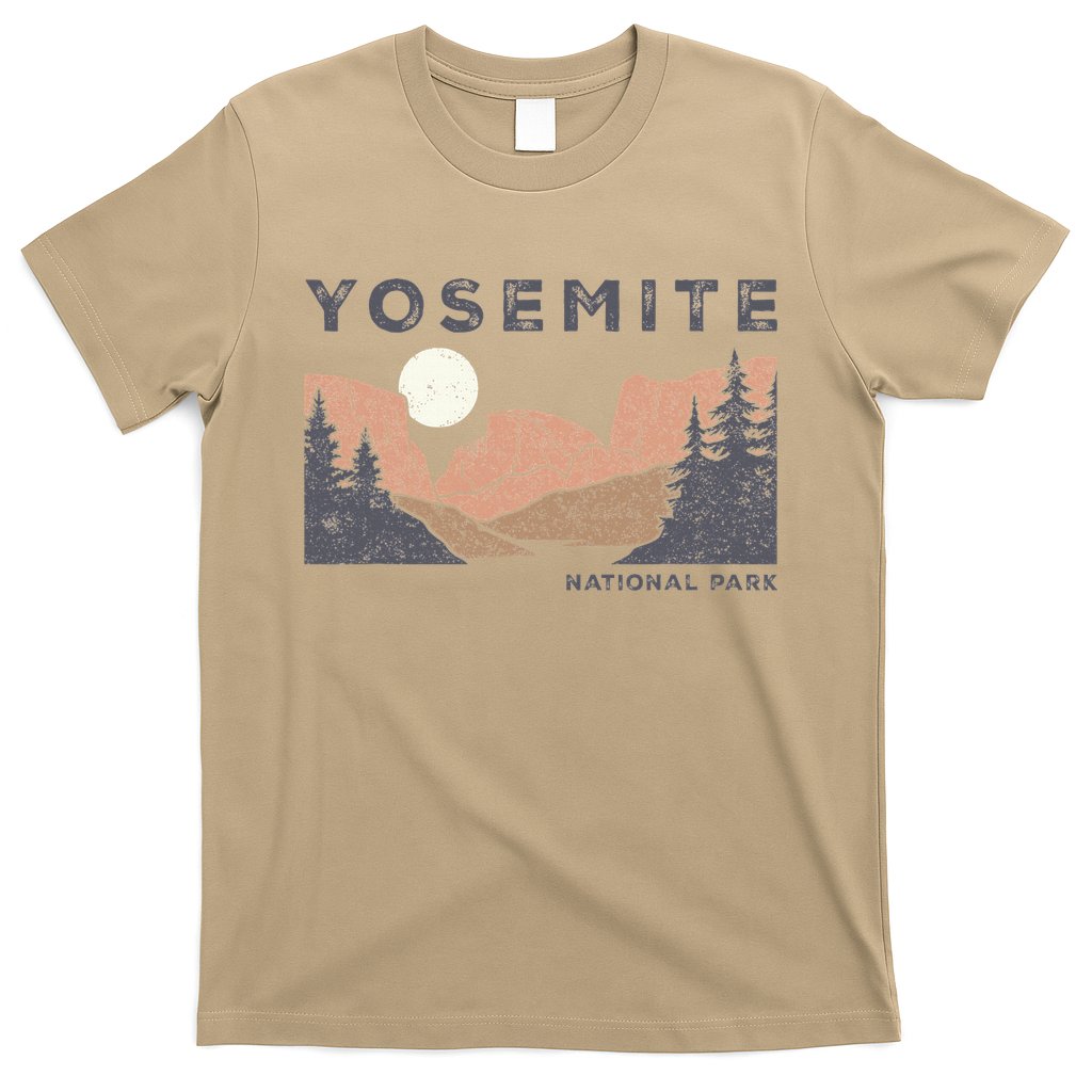 Retro Yosemite Halfdome National Park Vintage T-Shirt Hoodie, Sweatshirt | CoreVibeTees.com