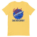 Evel Knievel 1974 Snake River Jump Tee Vintage Gold Graphic Shirt Sizes S-4XL