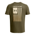Under Armour 1377056 Men's UA Freedom Flag Gradient T-Shirt, OD Green, Medium