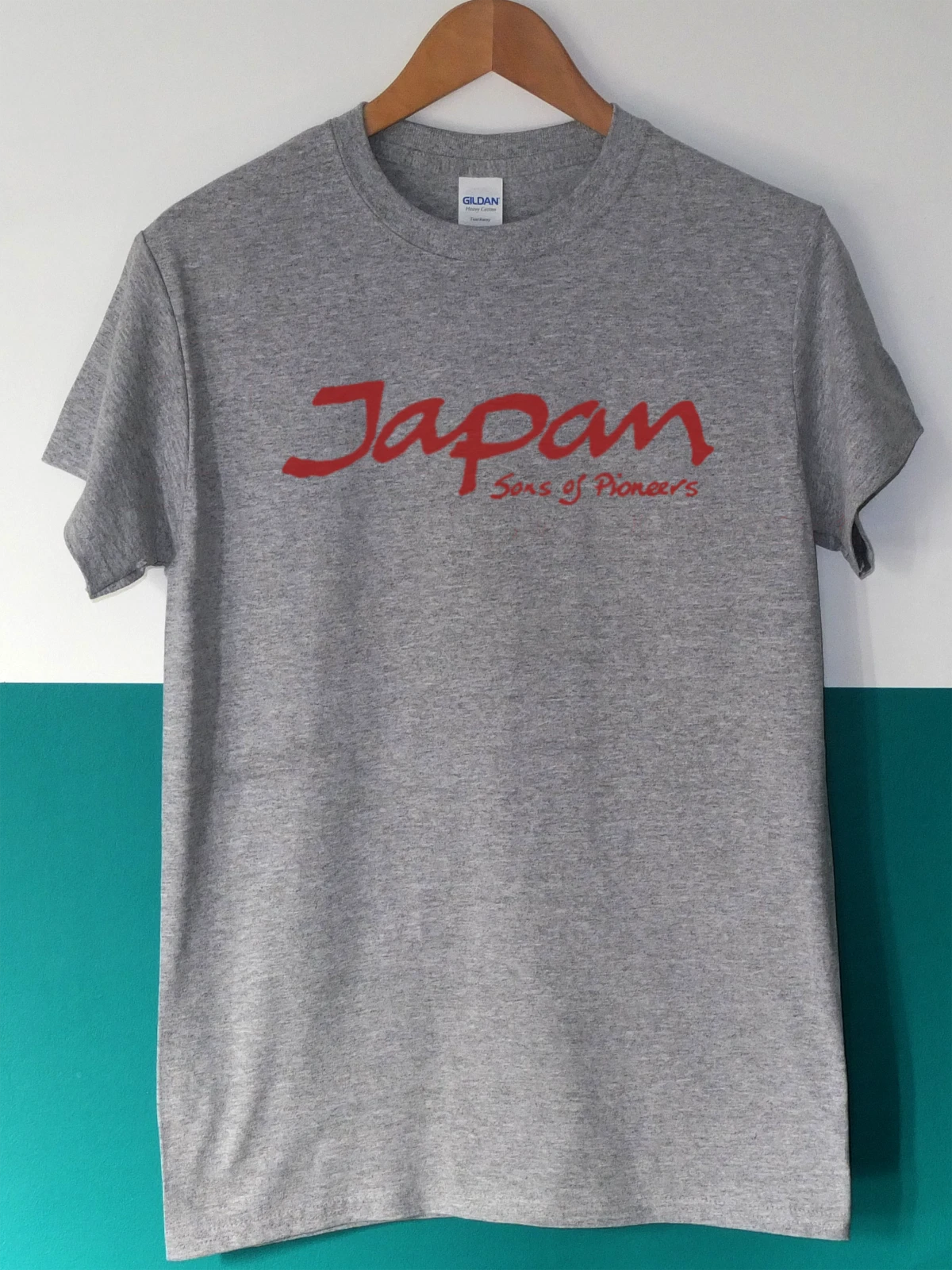 Japan t-shirt , Sons of pioneer, logo, New Wave, Alternative, Indie, Rock, Band