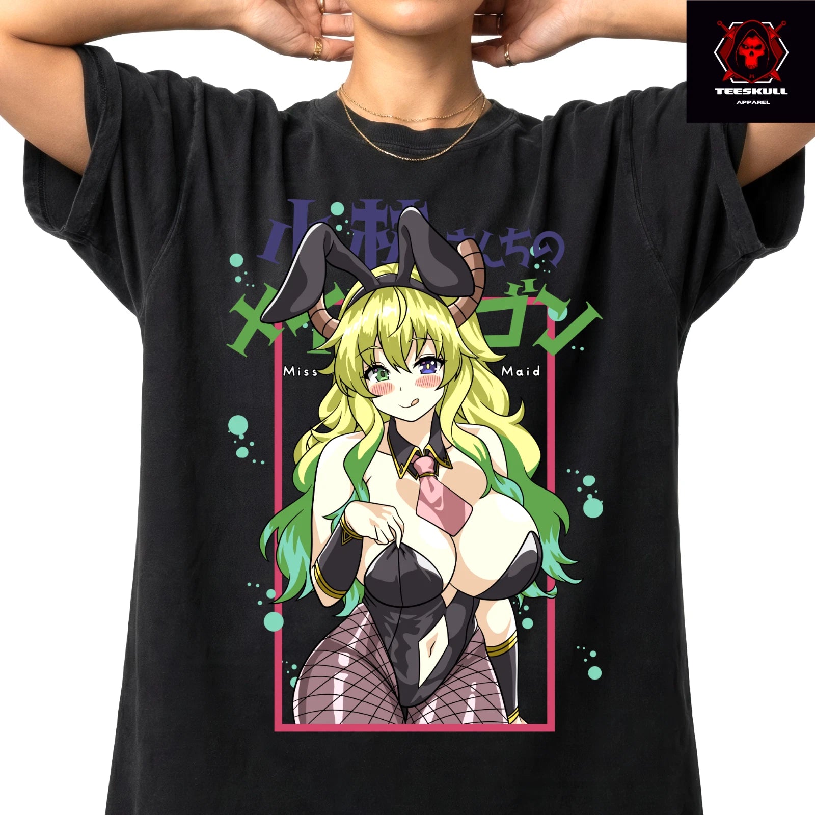 Miss Kobayashi's Dragon Maid Anime Manga Character Unisex Premium T-Shirt 🔥