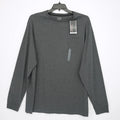 Roundtree & Yorke Men's Long-Sleeve Shirt XLT Charcoal Heather Soft-Washed NWT