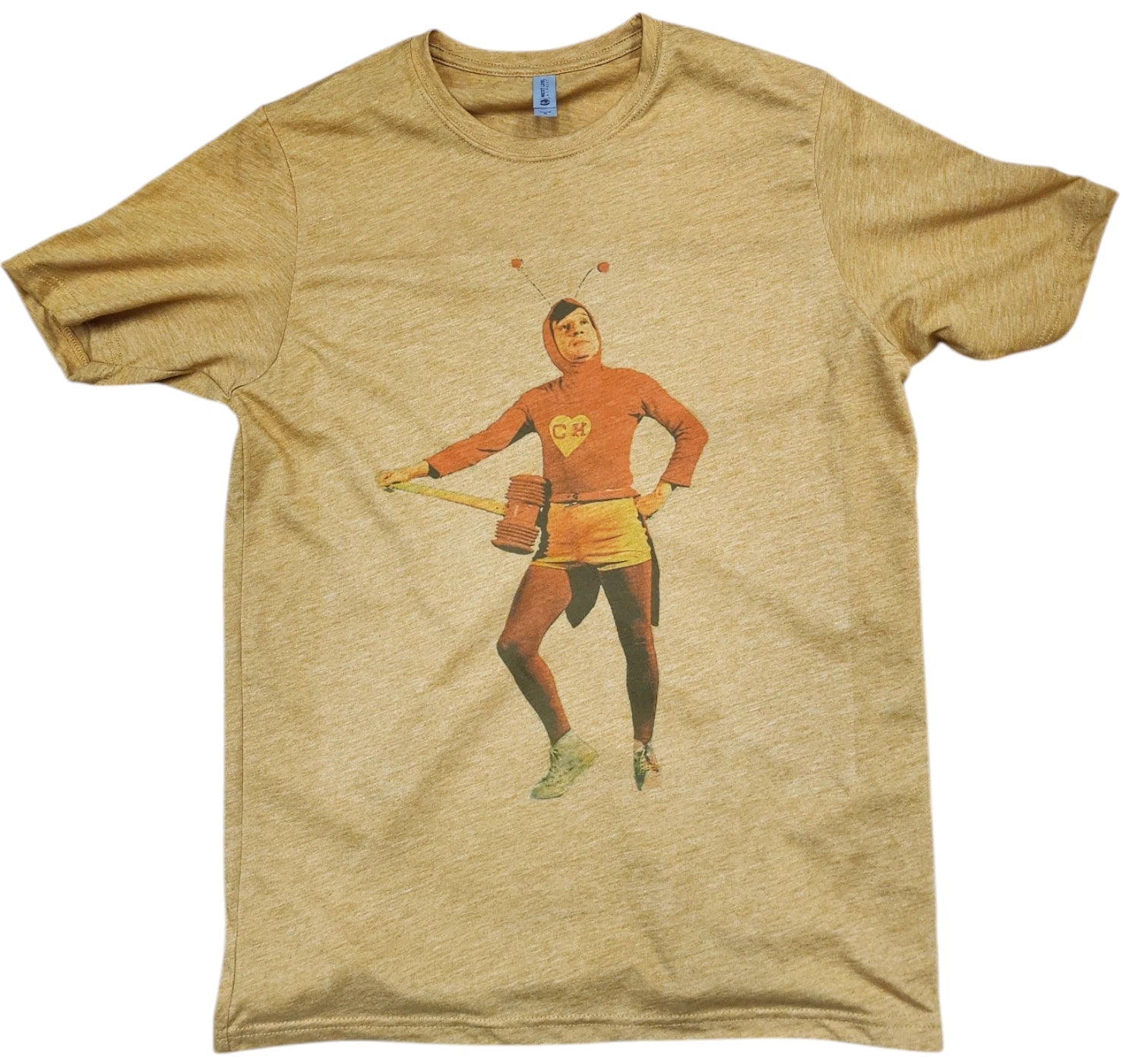Men's t-shirt El Chapulin Colorado Color Vintage Gold Retro vintage Soft Style