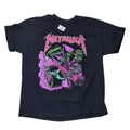 Metallica Here Comes Revenge Men's Size 2XL Black Cotton Blacklight T-Shirt 2025