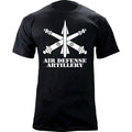 US Army Air Defense Branch Insignia Crossed Cannons Veteran Graphic T-Shirt