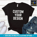Personalised T-Shirt Custom Printed Your Text Photo Logo Stag Do Hen Party Tee