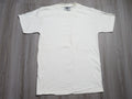 Vintage Lee Blank Shirt White Size Medium Men 90s Made In The USA