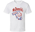 Mcdonald's Custom Built Hamburgers Retro Foodie Fan T Shirt