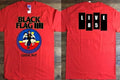 Black Flag Loose Nut Live 85 T-Shirt, Black Flag Loose Nut Album Promo T-Shirt