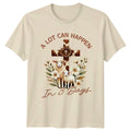 A Lot Can Happen In 3 Days T-Shirt Easter Lamb Christian Religious Easter