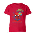 Personalised Birthday Superhero Kids T Shirt Boys Girls Custom Name Age Tee