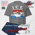 Funny ICE Shirt ICE Travel Service Immigration, Border Patrol T-Shirt Trump MAGA