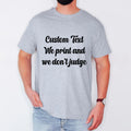 Custom Printed Cotton T-Shirt: Personalized Design, Any Occasion