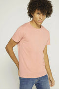 New Men's Size Banana Republic Peach Soft Wash Crew Neck T-Shirt NWOT - Small