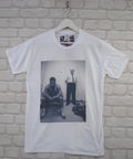 Uptown Classics Mike Tyson Boxing Time Out Vintage White Crew Neck Tee T-shirt