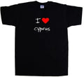 I Love Heart Cyprus T-Shirt