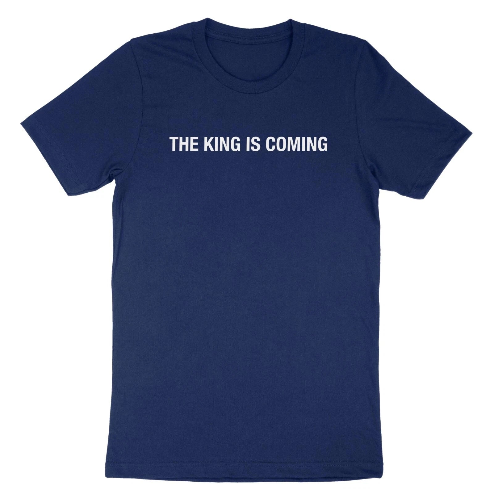 Jesus Shirt Gift for Christian Tee The King Is Coming Tshirt Faith Bible Religio