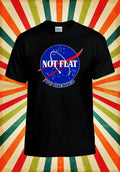 Not Flat We Checked Nasa Space Funny Men Women Vest Tank Top Unisex T Shirt 2576