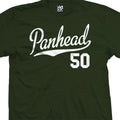 Panhead 50 Script T-Shirt | 1950 FLH Chopper Bobber Biker Motorcycle Jersey Tee