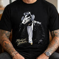 Michael Jackson King of Pop Halftone T-Shirt, King Of Pop Shirt, Michael Fan Gif