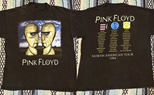 1994 Pink 1Floyd Division Bell North American Tour Shirt Size S-5XL Reprint