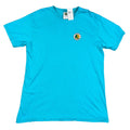 Cross Colours Peace Circle Logo T-Shirt Turquoise C10017PCL-300 Men's NEW
