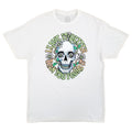 Mens & Big Mens White Leave It Better Skull Flower Graphic Tee T-Shirt