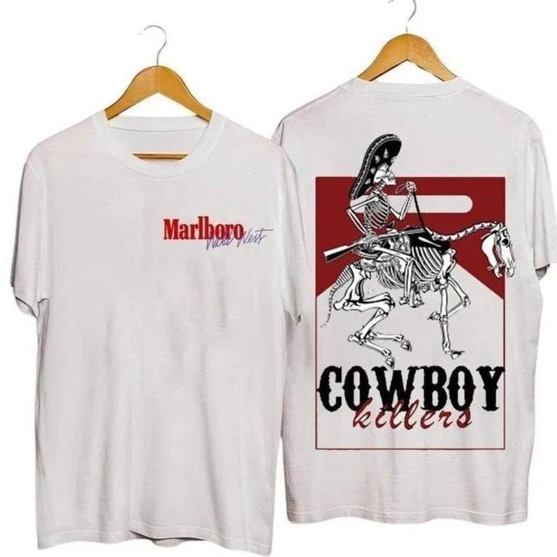 Vintage 1990s Marlboro Man shirt Cowboy Unisex T-Shirt, Reprint