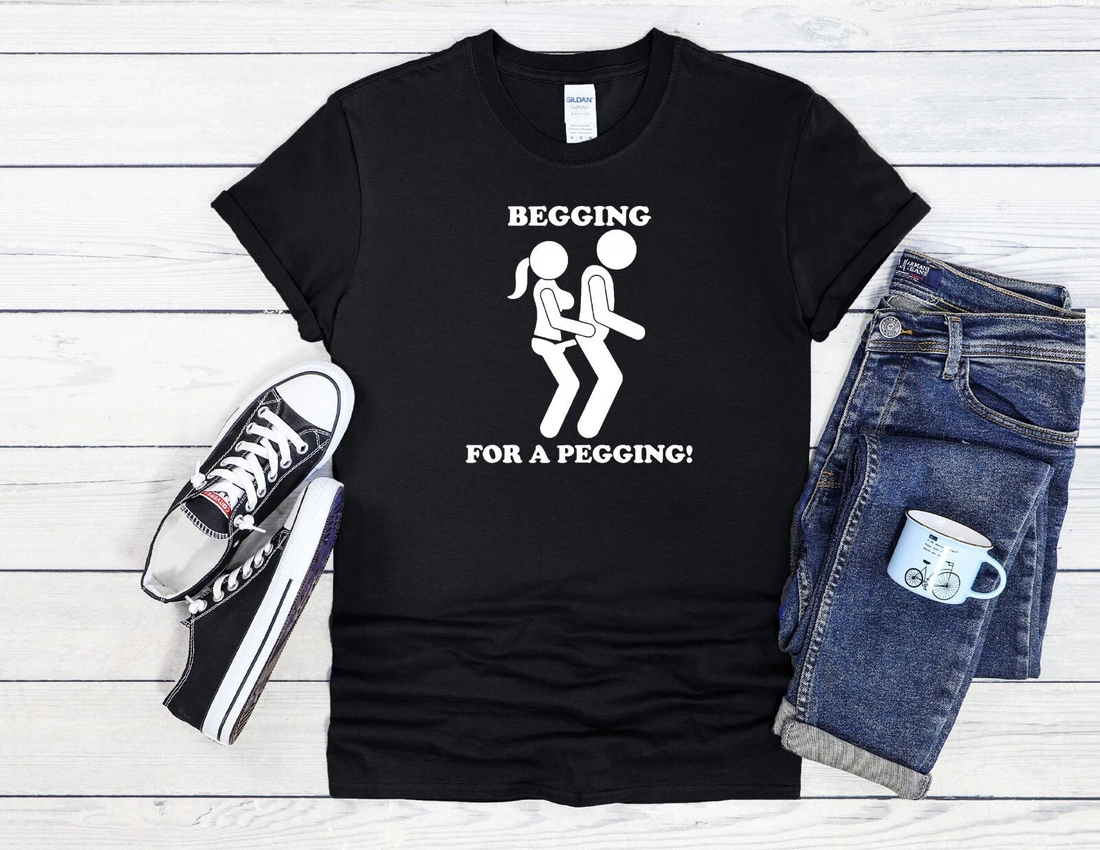 Begging For A Pegging T-Shirt Funny Men Women Unisex Shirt Hoodie Baseball 4262