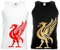Mens Liver Bird City of Liverpool Symbol Scouser Liverpudlian Unisex Vest