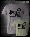 Dirty Harry Clint Eastwood Shirt Do You Feel Lucky Punk Retro Movie Gun Funny