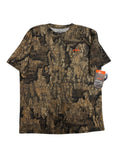 Habit Mens Bear Cave Camo Tee Short Sleeve Stone Cold Graphic Size L