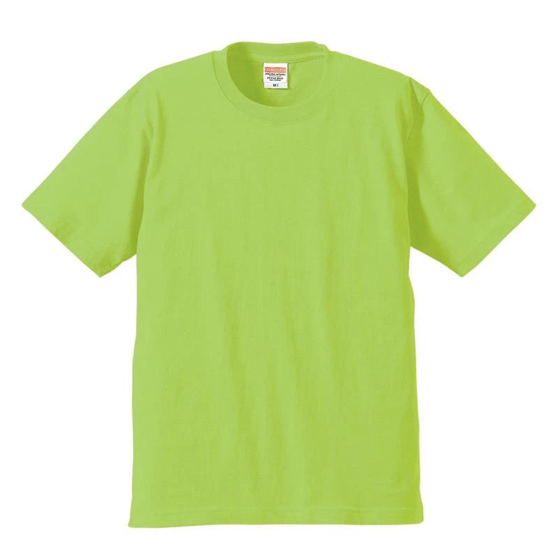 UnaitedAthle 6.2 oz premium T shirt 5942 28 036 lime green size M outlet special