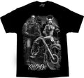 DGA T Shirt Rod Frankie Biker Lowrider Chicano Art David Gonzales
