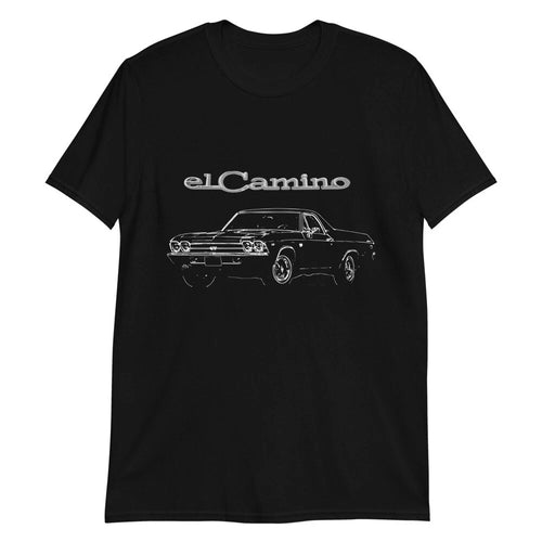 1969 Chevy El Camino Antique Collector Car Gift Short-Sleeve Unisex T-Shirt