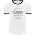 Vintage Year 59th Birthday 1967 Mens Ringer T-Shirt