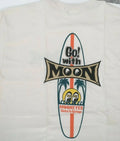 Mooneyes Surf Board (427)T-SHIRT 100% Cotton Natural Color MOPAR CHEV FORD NHRA