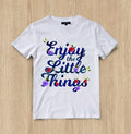 Custom Simple Joys Graphic T-shirt Design Unisex Jersey Short Sleeve Tee