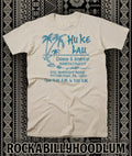 Retro Tiki Art Tee T Shirt Cotton Bar Mug Restaurant Huke Lau Pittsburgh PA