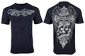 Xtreme Couture by Affliction Men's T-Shirt Wrecked Biker Cross Y2K S-5XL